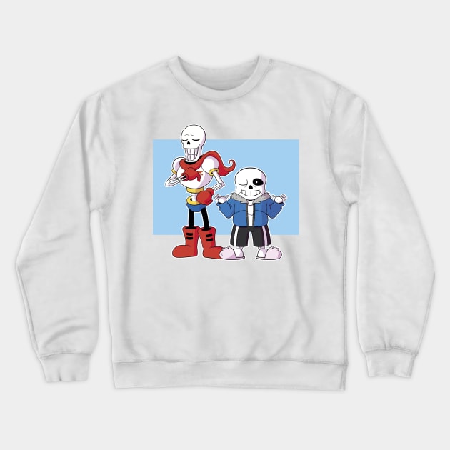 Papyrus and Sans Crewneck Sweatshirt by AnaMartins